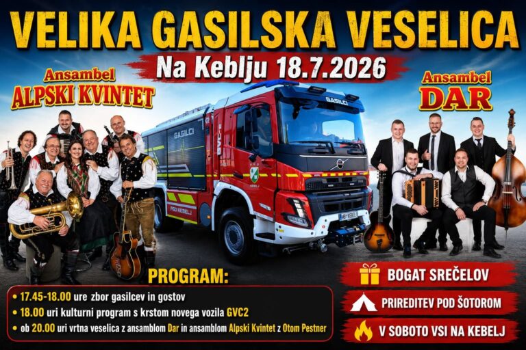 VELIKA GASILSKA VESELICA NA KEBLJU — Boris Ramšak