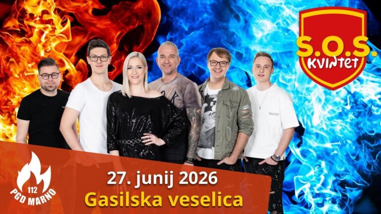 GASILSKA VESELICA NA MARNEM Z ANSAMBLOM SOS KVINTET — Pgd Marno