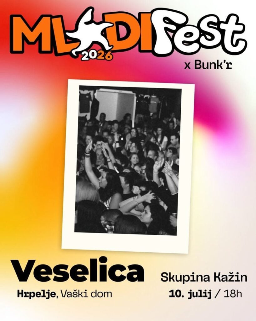 VESELICA x BUNK’R | zbor harmonikašev, skupina Kažin & DJ Kragul