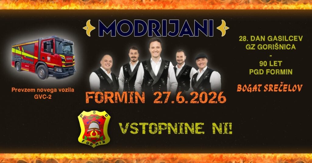 Veselica z ansamblom Modrijani – Formin