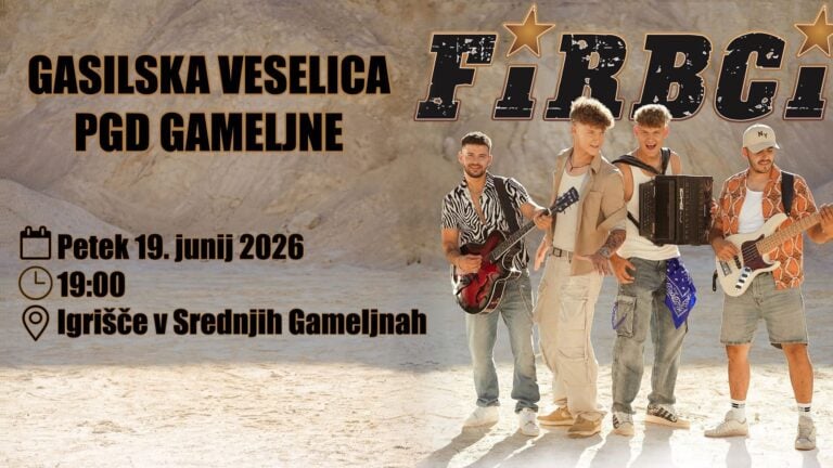 Veselica s FIRBCI, PGD Gameljne — PGD Gameljne