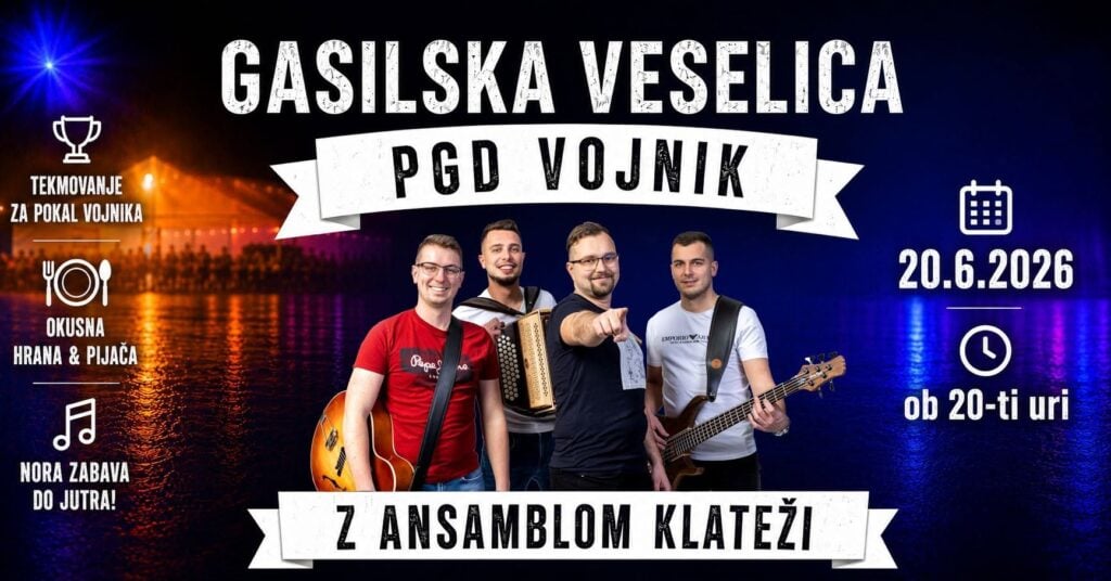 GASILSKA VESELICA PGD VOJNIK Z ANSAMBLOM KLATEŽI — Pgd Vojnik