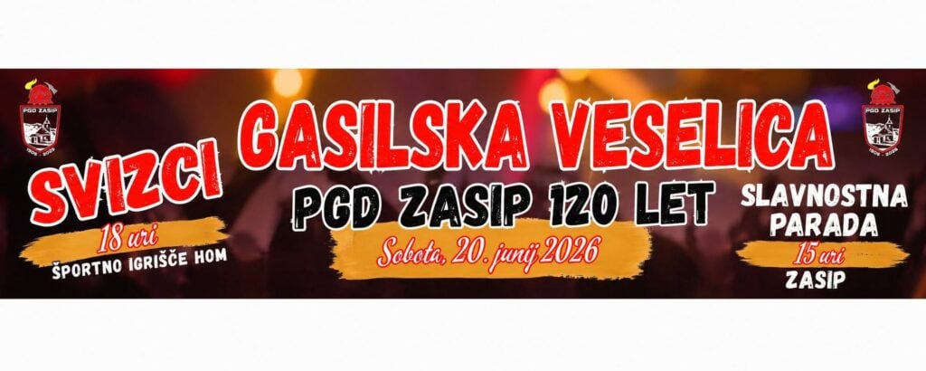 Gasilska veselica z Ansamblom Svizci — 