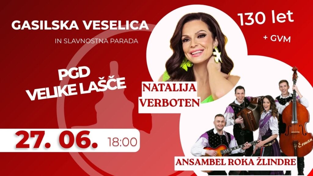 GASILSKA VESELICA PGD VELIKE LAŠČE S SLAVNOSTNO PARADO 130 LET 🎉