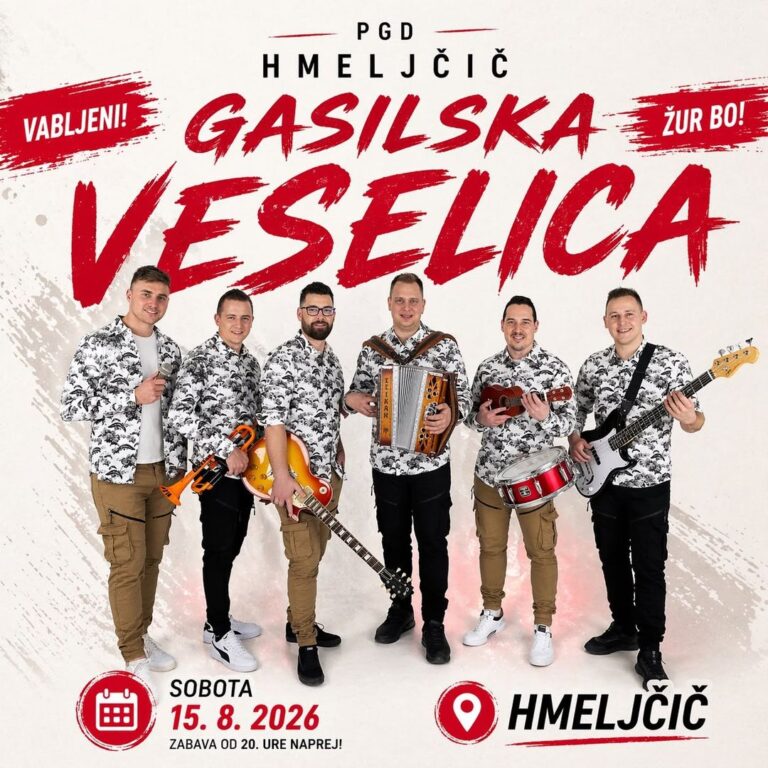 GASILSKA VESELICA • NEMIR • HMELJČIČ 2026 — PGD Hmeljčič