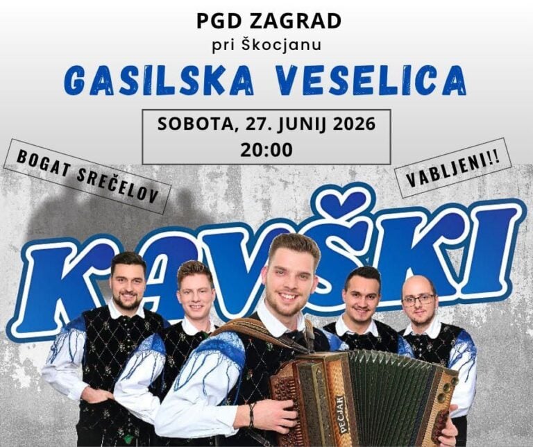 Gasilska veselica v Zagradu!