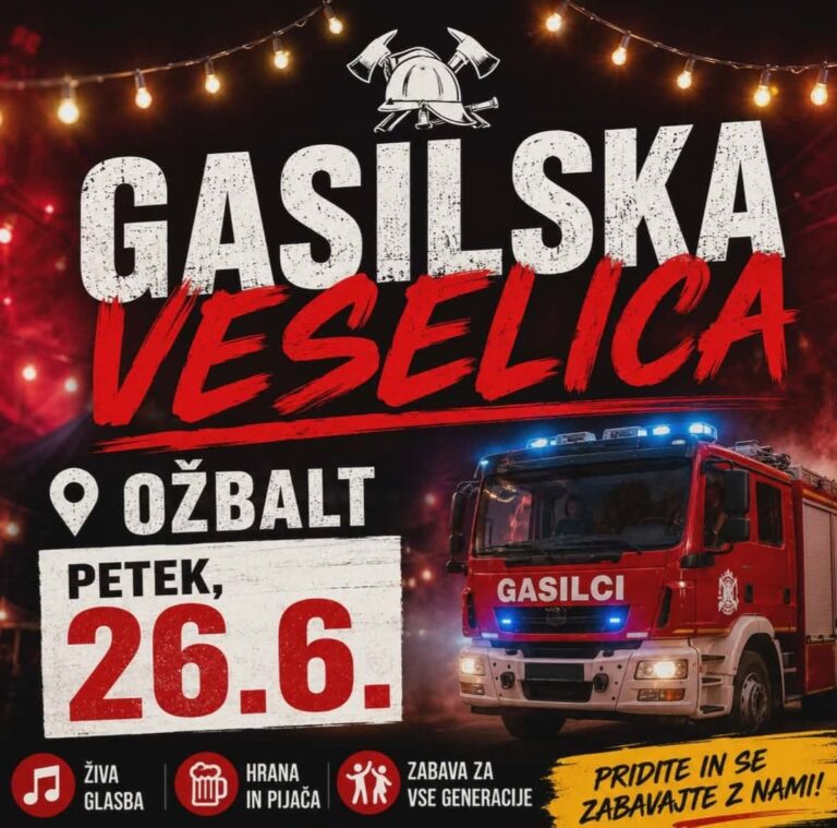 Gasilska veselica s skupino Trio da te kap — PGD Ožbalt ob Dravi
