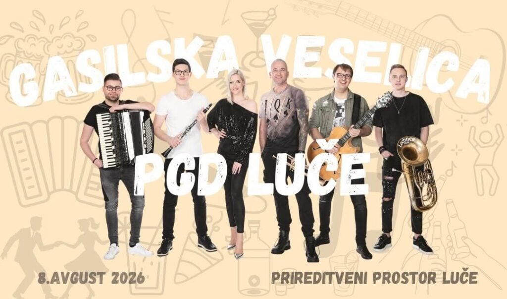 Gasilska veselica PGD Luče: S.O.S. kvintet