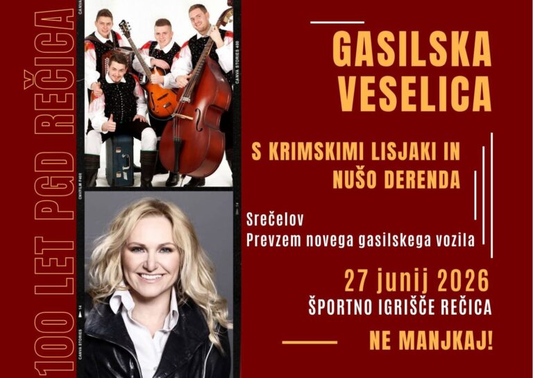 GASILSKA VESELICA — PGD Rečica