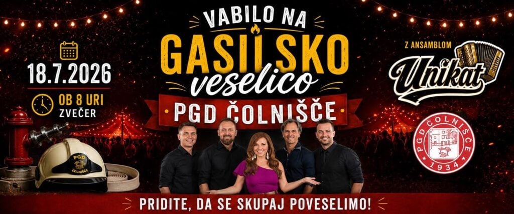 Veselica 2026 – PGD Čolnišče🪗🚒🍻🍹