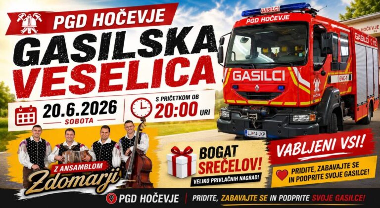 SPREJEM NOVEGA GASILSKEGA VOZILA IN GASILSKA VESELICA PGD HOČEVJE — PGD Hočevje