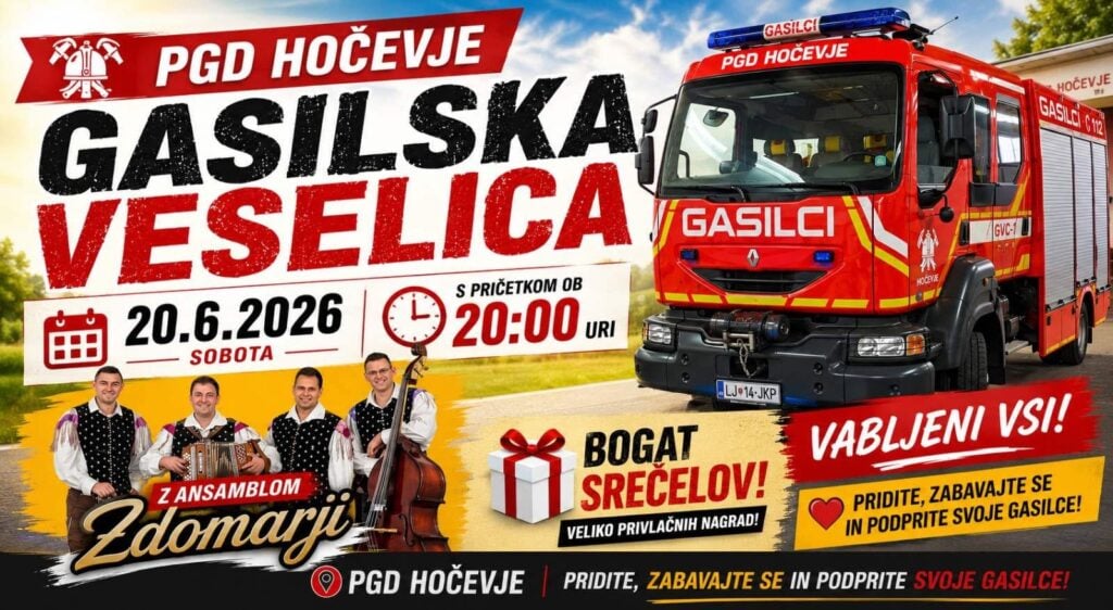 SPREJEM NOVEGA GASILSKEGA VOZILA IN GASILSKA VESELICA PGD HOČEVJE — PGD Hočevje