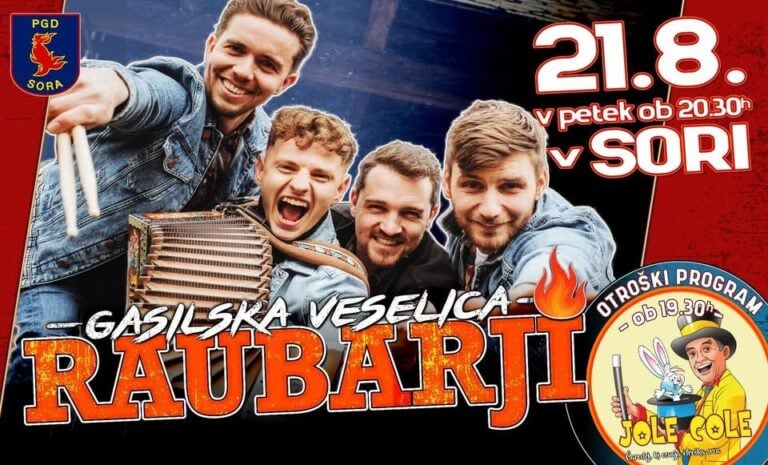GASILSKA VESELICA PGD SORA 2026 — PGD Sora